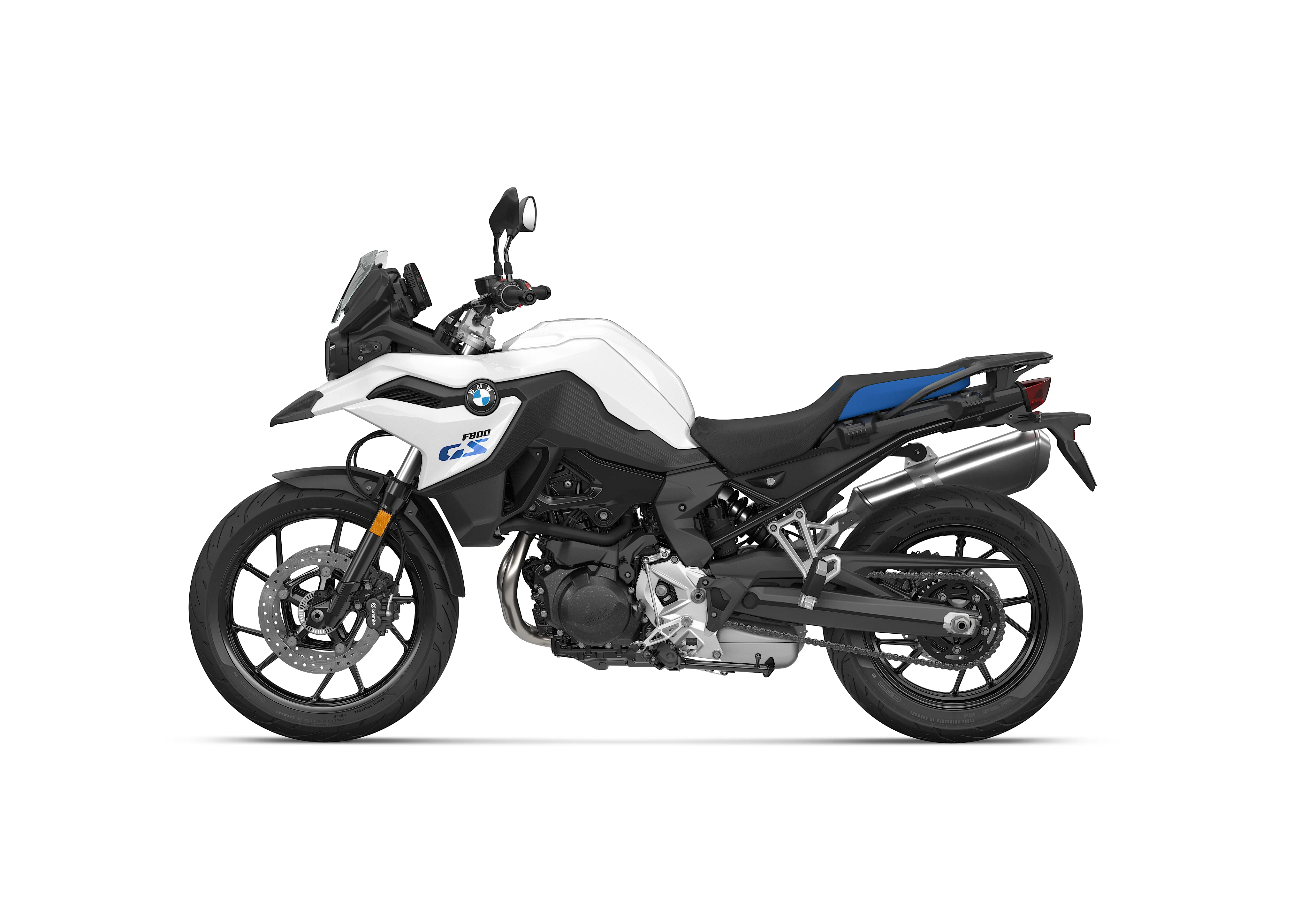 2026 BMW F 800 GS left side profile on a white background.